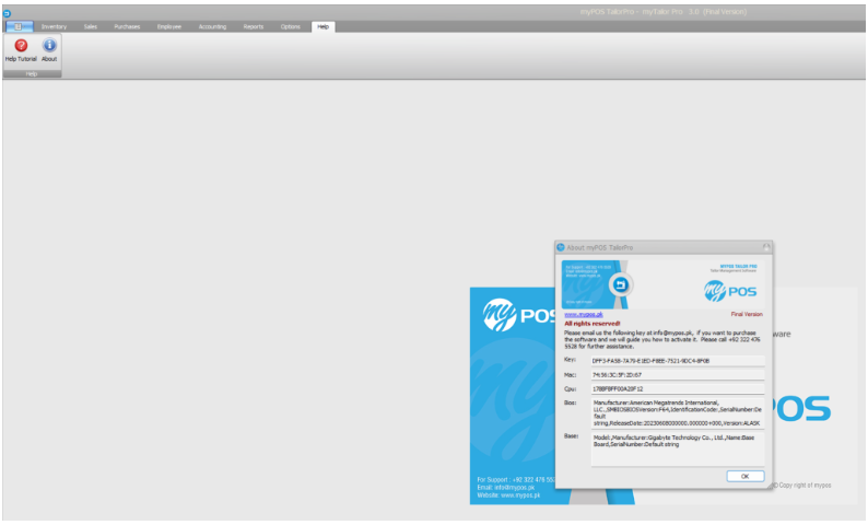 tailor point of sale software
