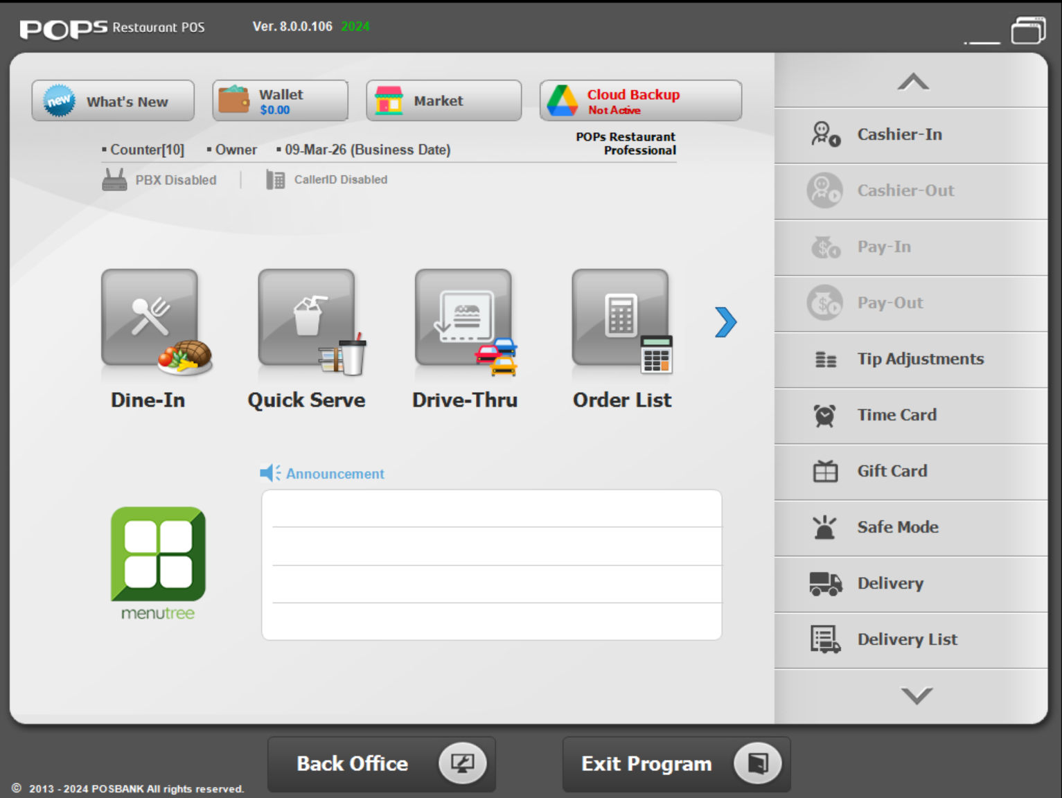 pops resturant pos 8 with keygen - point of sales softwares
